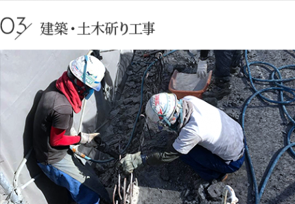 建築・土木斫り工事